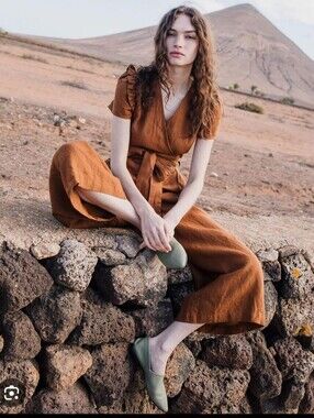 Margrette Wrap Jumpsuit in Teal